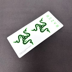 Razer Green Snake Logo Stickers Case Decals Badges