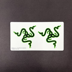 Razer Chroma Stickers GREEN 130x70