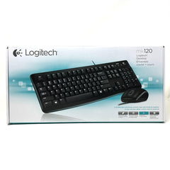Logitech desktop ensemble clavier + souris mk120
