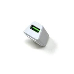 Compact USB to Type-C Adapter for Razer V2 DeathAdder Wireless Mouse White