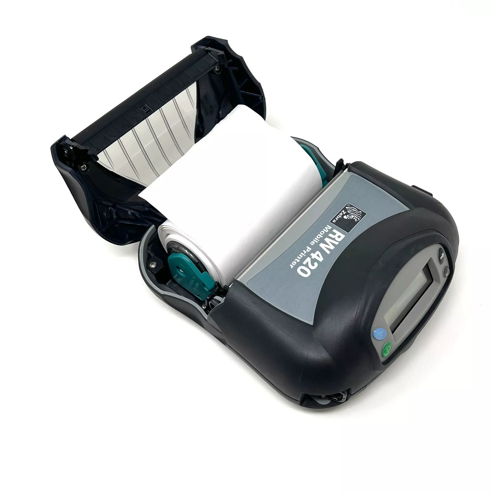 Zebra RW 420 RW420 Mobile 4 Printer BLUETOOTH with CHARGER Zebra RW 420 RW420 Mobile 4 Printer BLUETOOTH with CHARGER