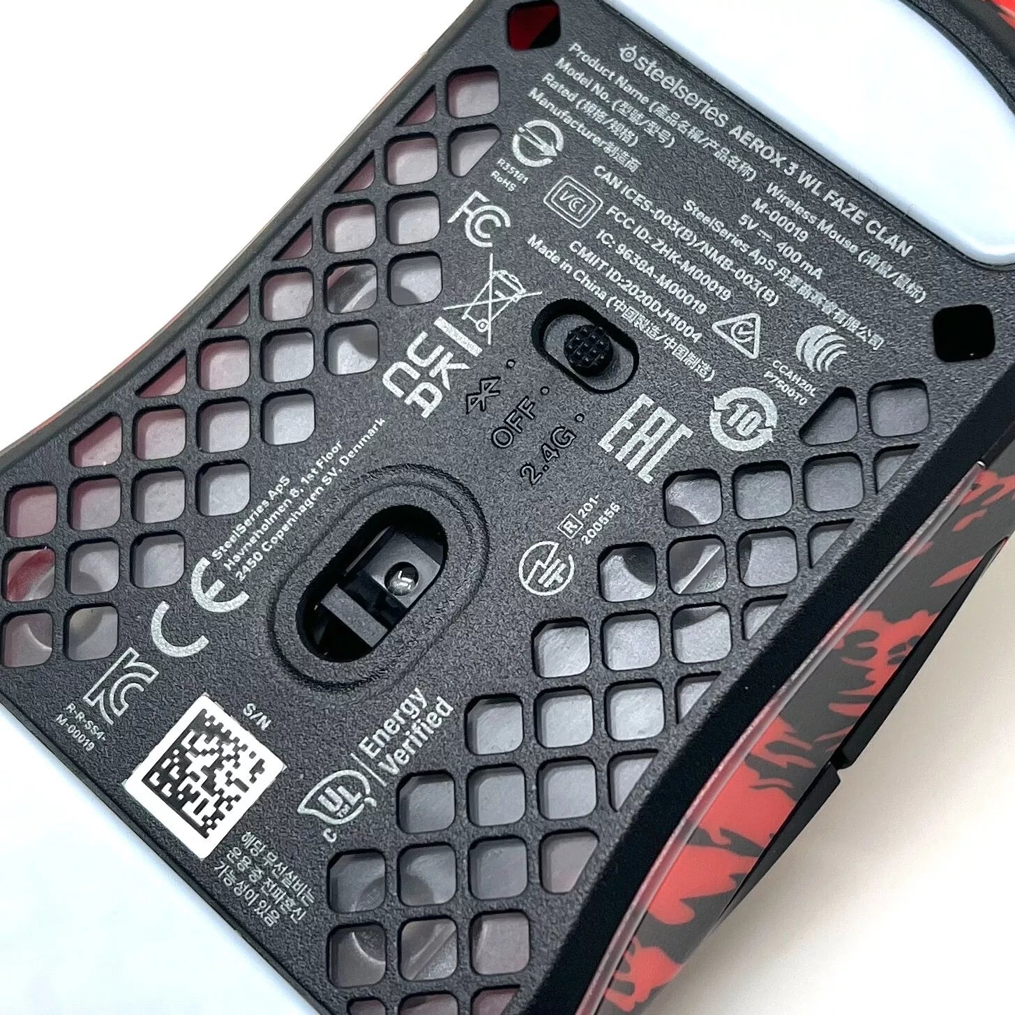 Steelseries AEROX 3 WL FAZE CLAN Wireless Mouse M-00019
